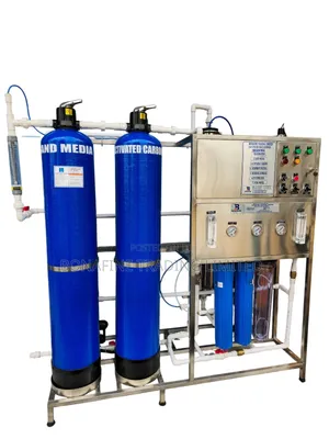 Commercial Borehole Water Treatment System -250lph Setup