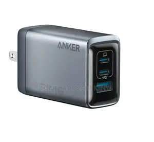 Anker Prime Charger (100w, 3 Ports, Ganprime) Silver (Wall Charger)