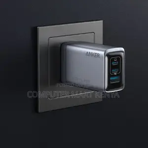 Anker Prime Charger (100w, 3 Ports, Ganprime) Silver (Wall Charger)