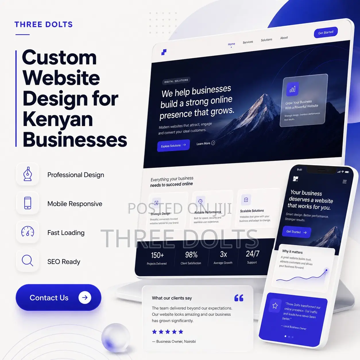 Custom Website Design for Kenyan Businesses