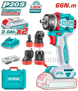 Cordless Multi-Head Drill Driver Complete With Batteries and Charger
