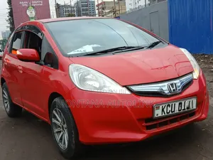 Honda Fit Automatic 2012 Red
