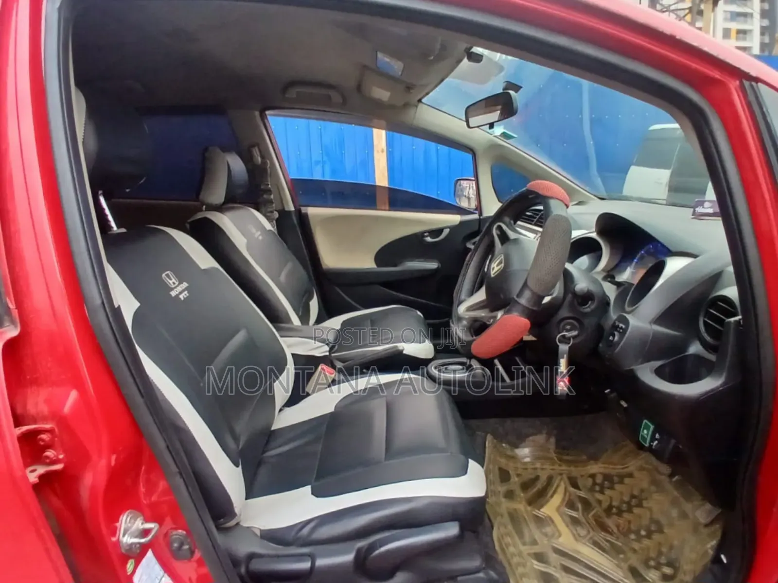 Honda Fit Automatic 2012 Red