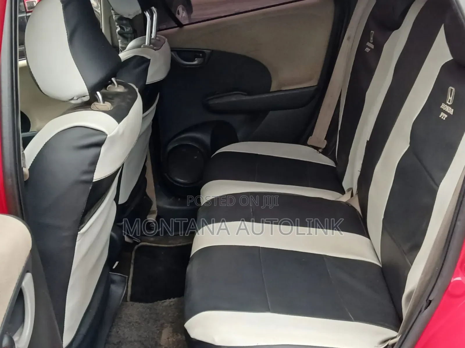 Honda Fit Automatic 2012 Red