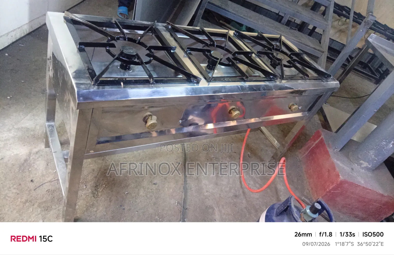 Three Burner Cooker, Strong and Durable