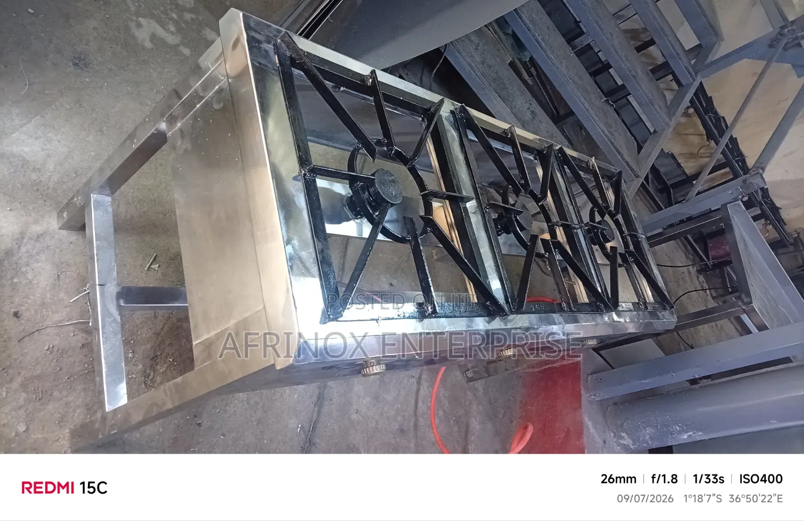 Three Burner Cooker, Strong and Durable