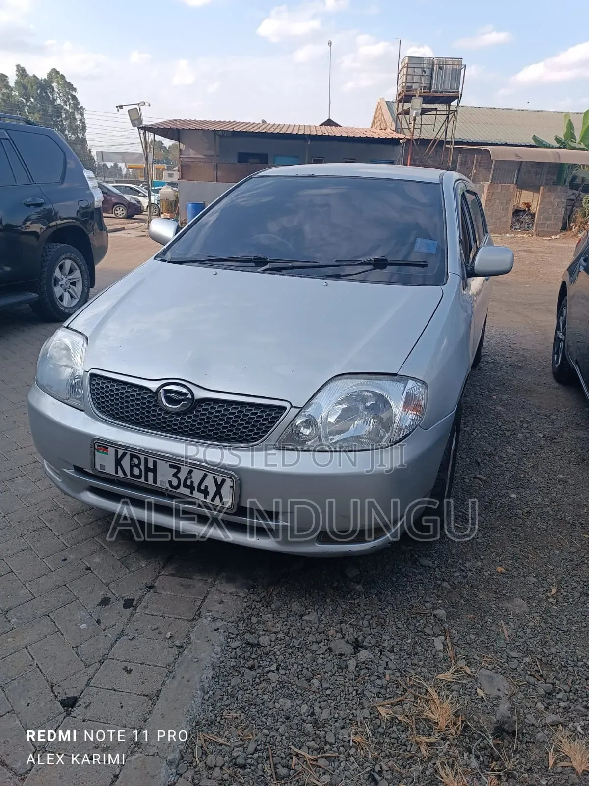 Toyota Allex 2004 Silver