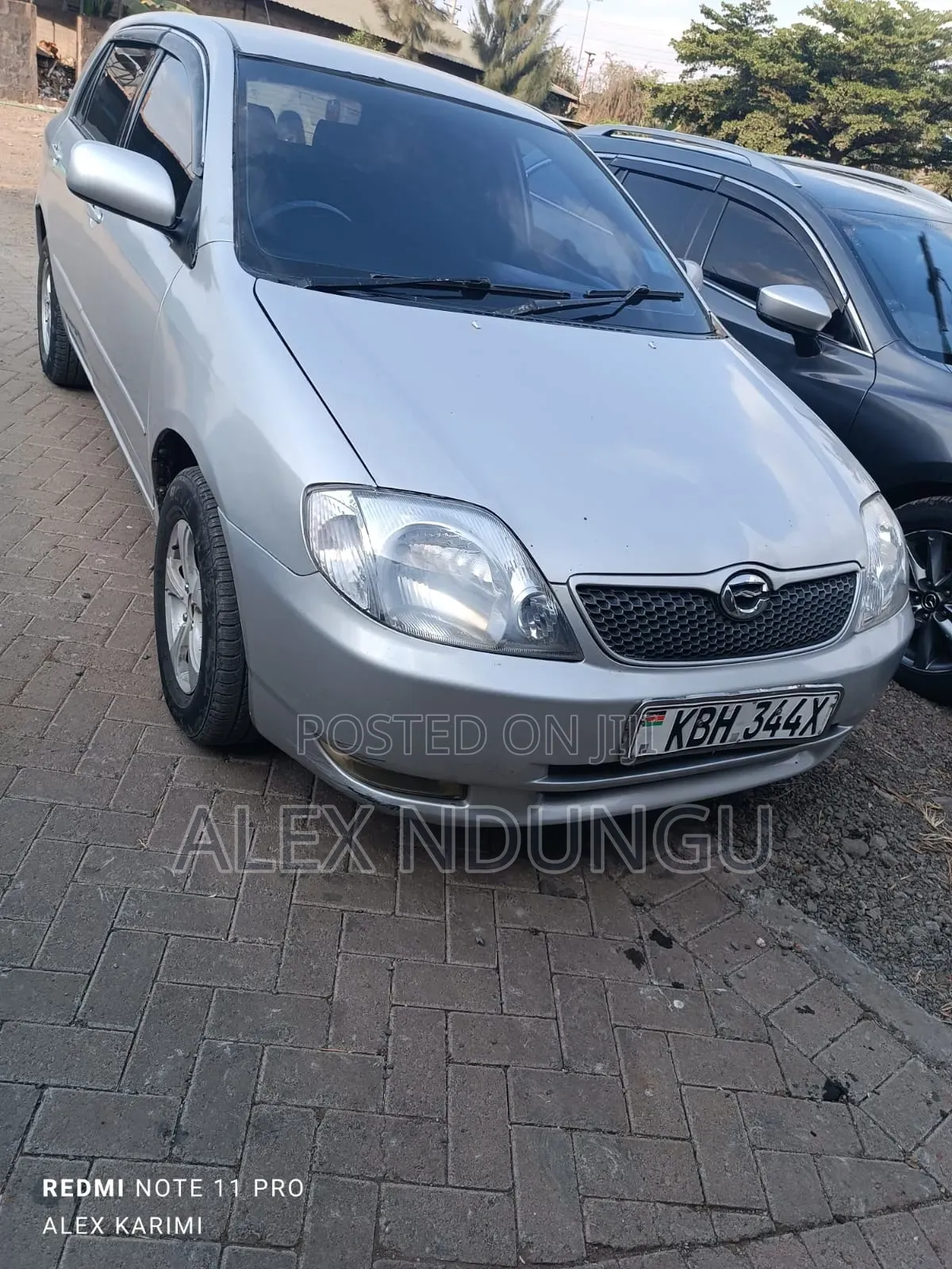 Toyota Allex 2004 Silver