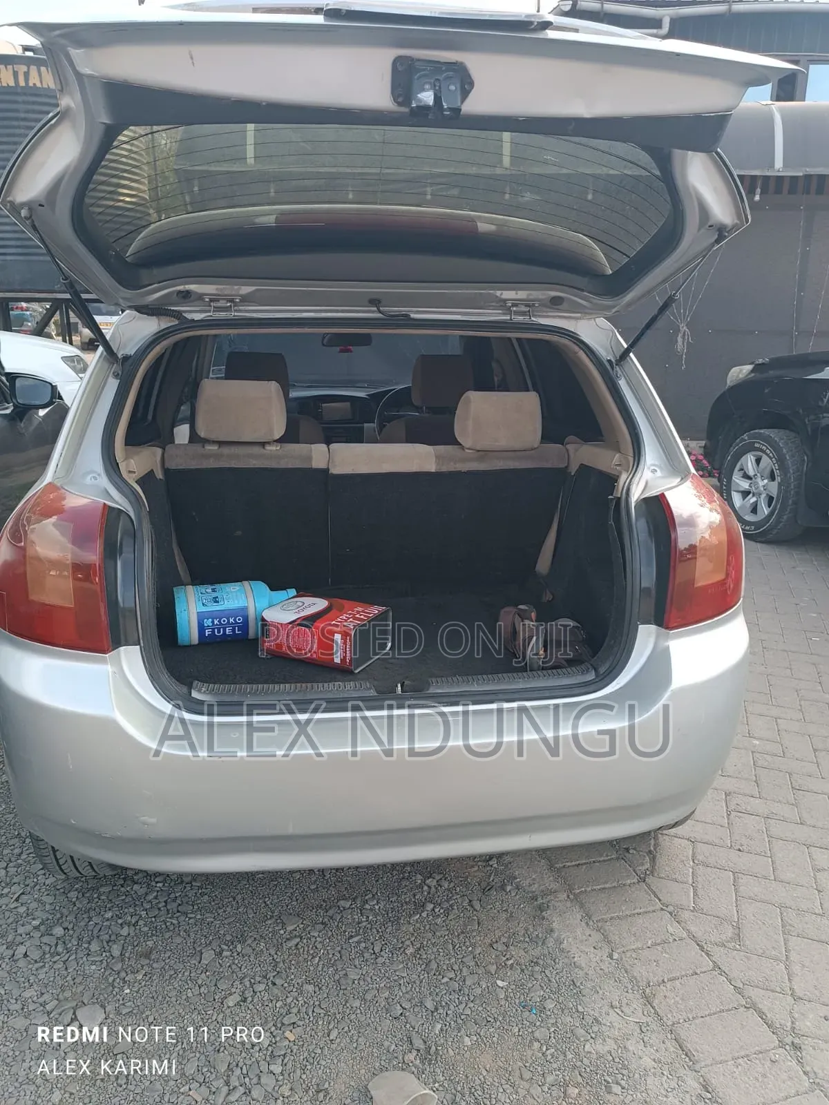 Toyota Allex 2004 Silver