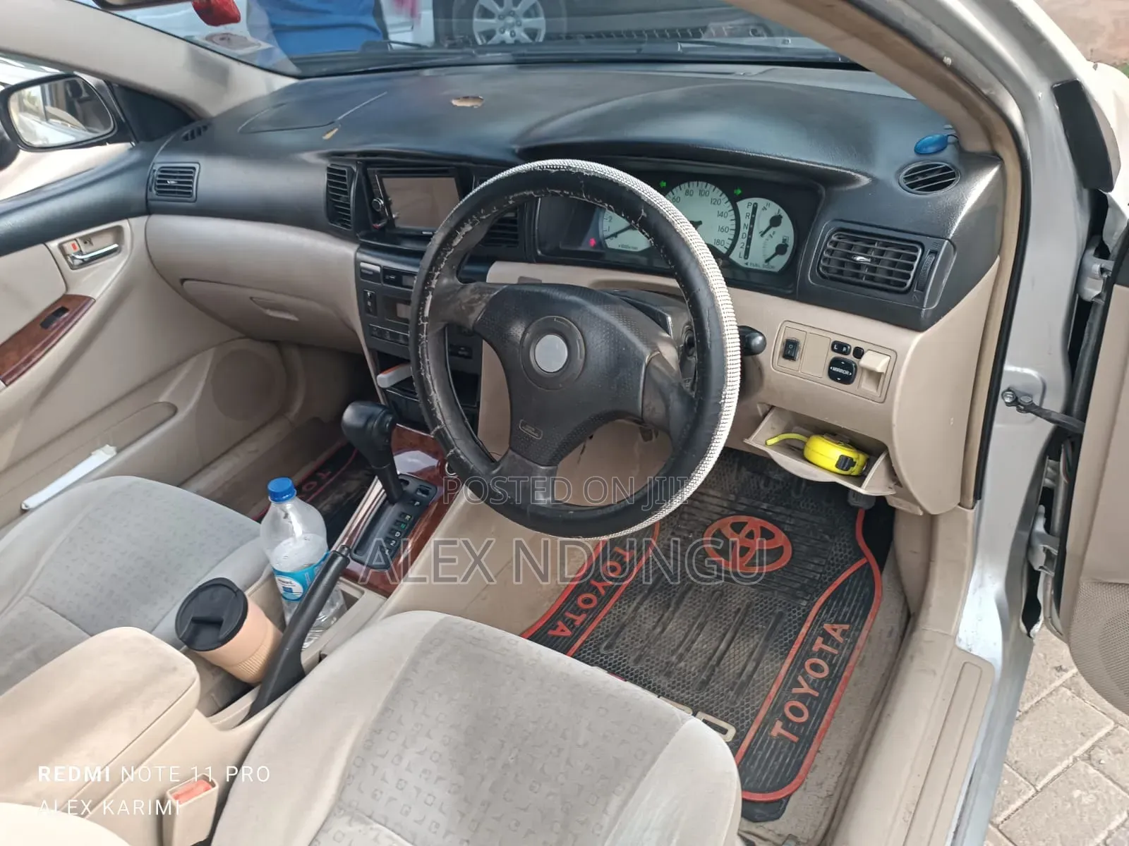 Toyota Allex 2004 Silver