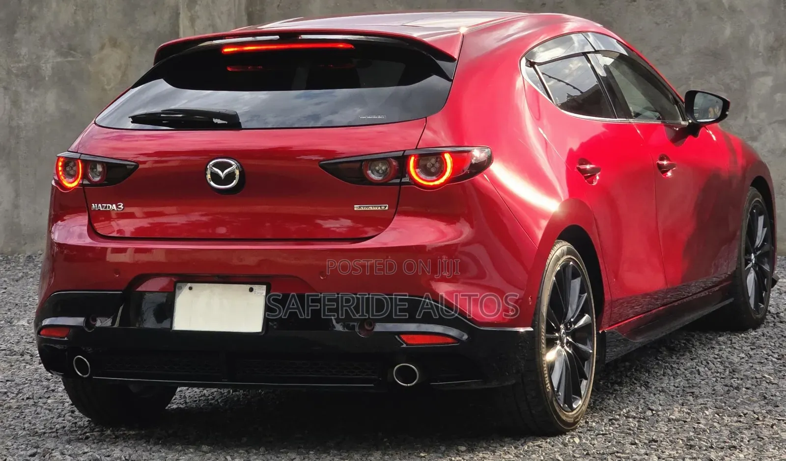 Mazda 3 2019 Red
