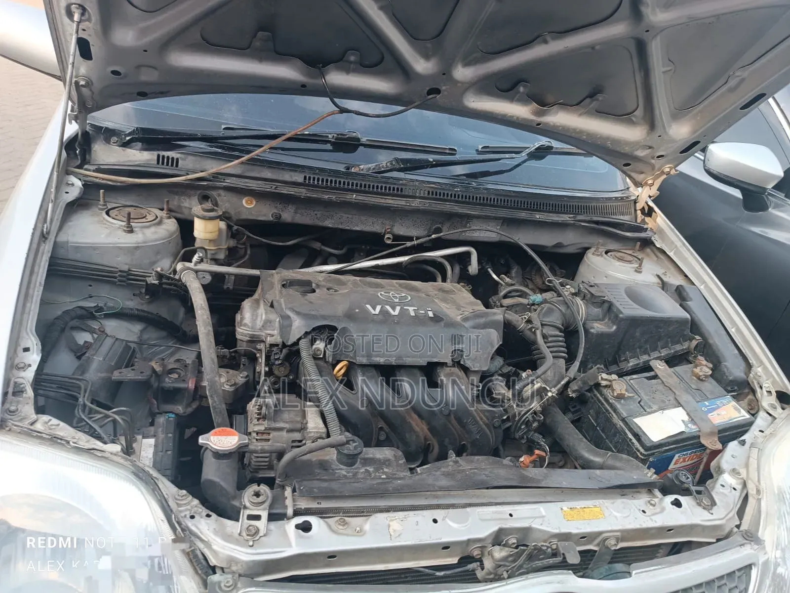 Toyota Allex 2004 Silver