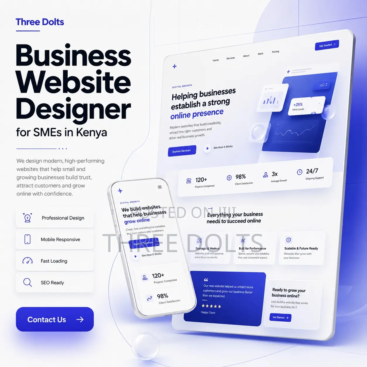 Business Website Designer for SMEs in Kenya