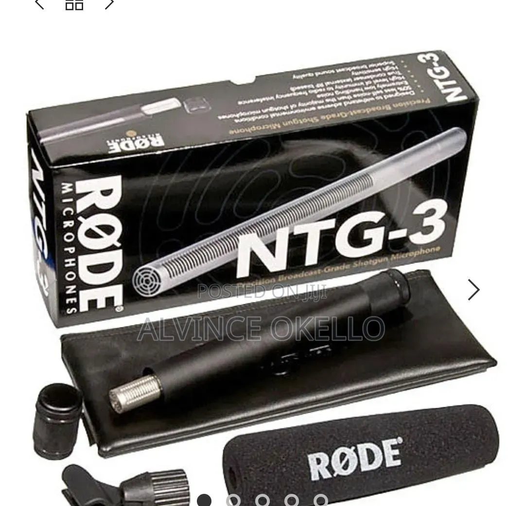 Brand New RODE NTG-3 Shotgun Condenser Microphone _
