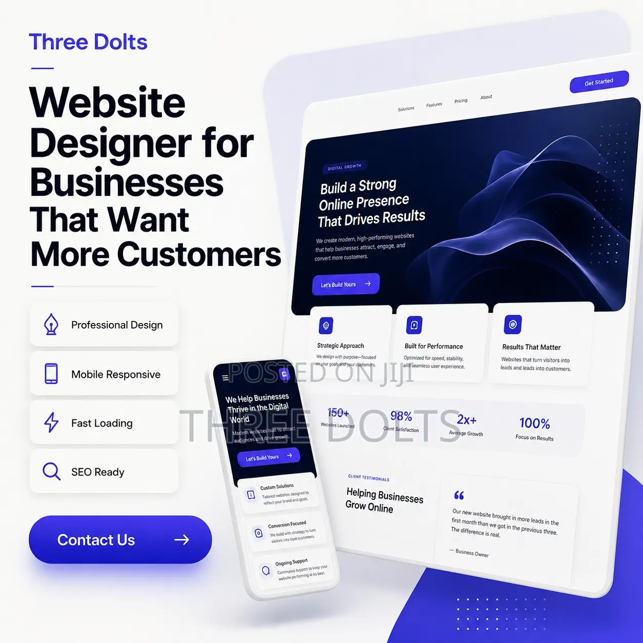 Website Designer for Businesses That Want More Customers
