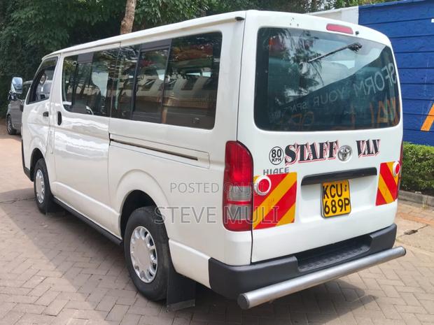 Toyota HiAce 2013 White - thumbnail 4