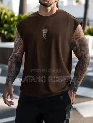 High Quality Cotton Sleeveless T Shirts