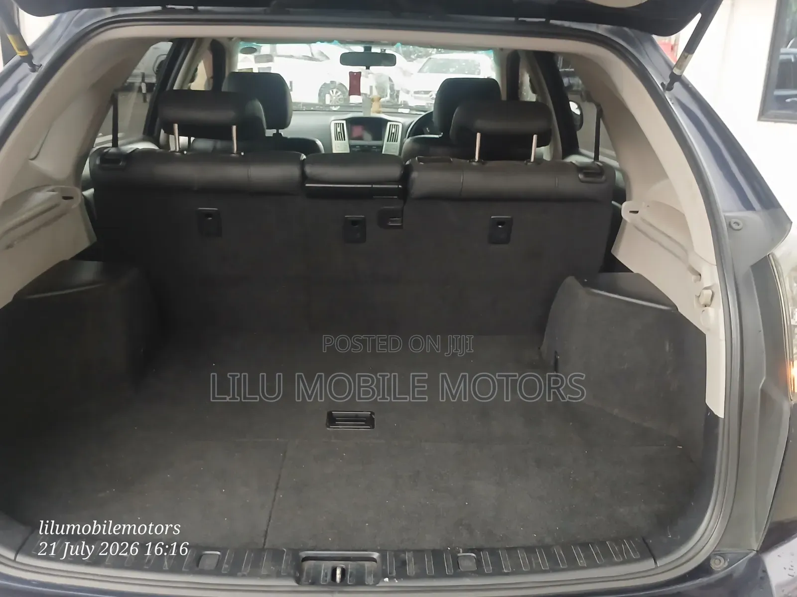 Toyota Harrier 2012 Blue