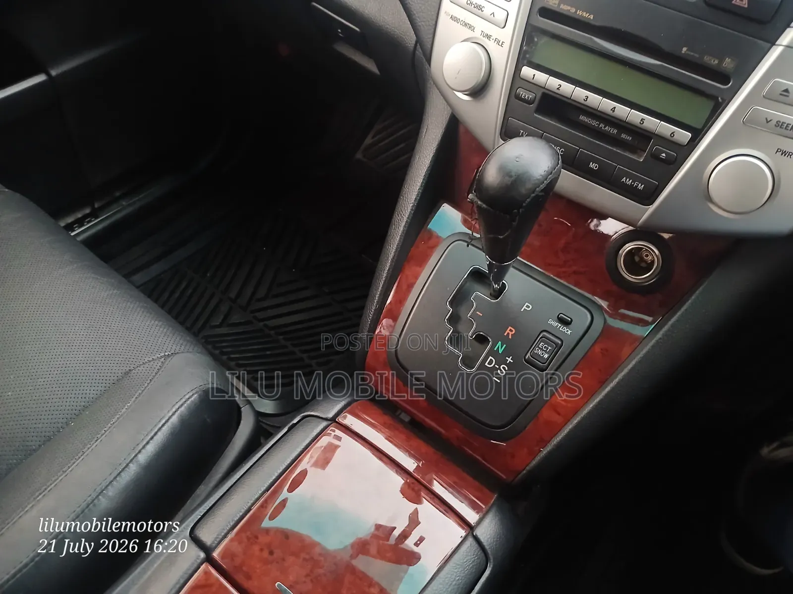Toyota Harrier 2012 Blue