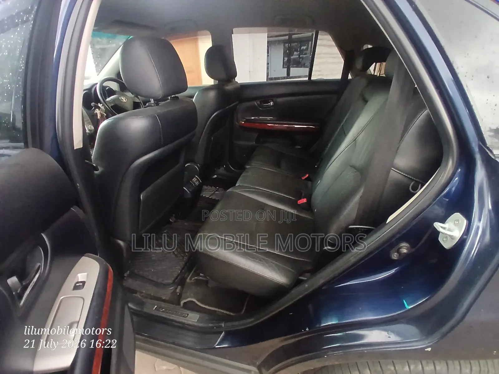 Toyota Harrier 2012 Blue