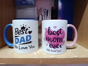 Best Mum Best DAD Mugs Print