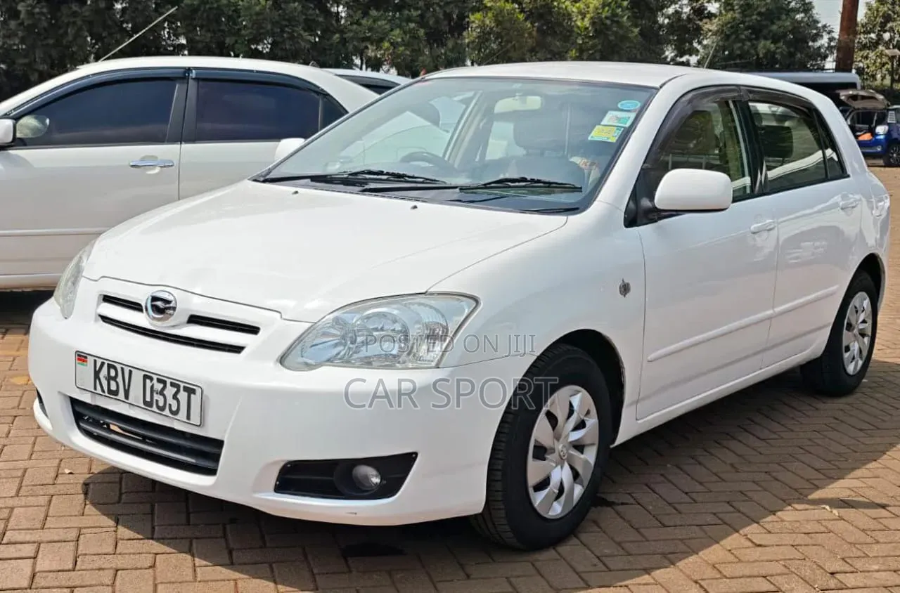 Toyota Allex 2007 White