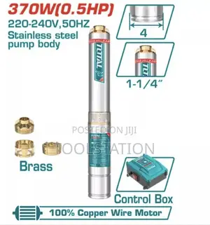TWP53706 4" Deep Well Pump Voltage:220-240V~50Hz Rated 370W(0.5Hp)