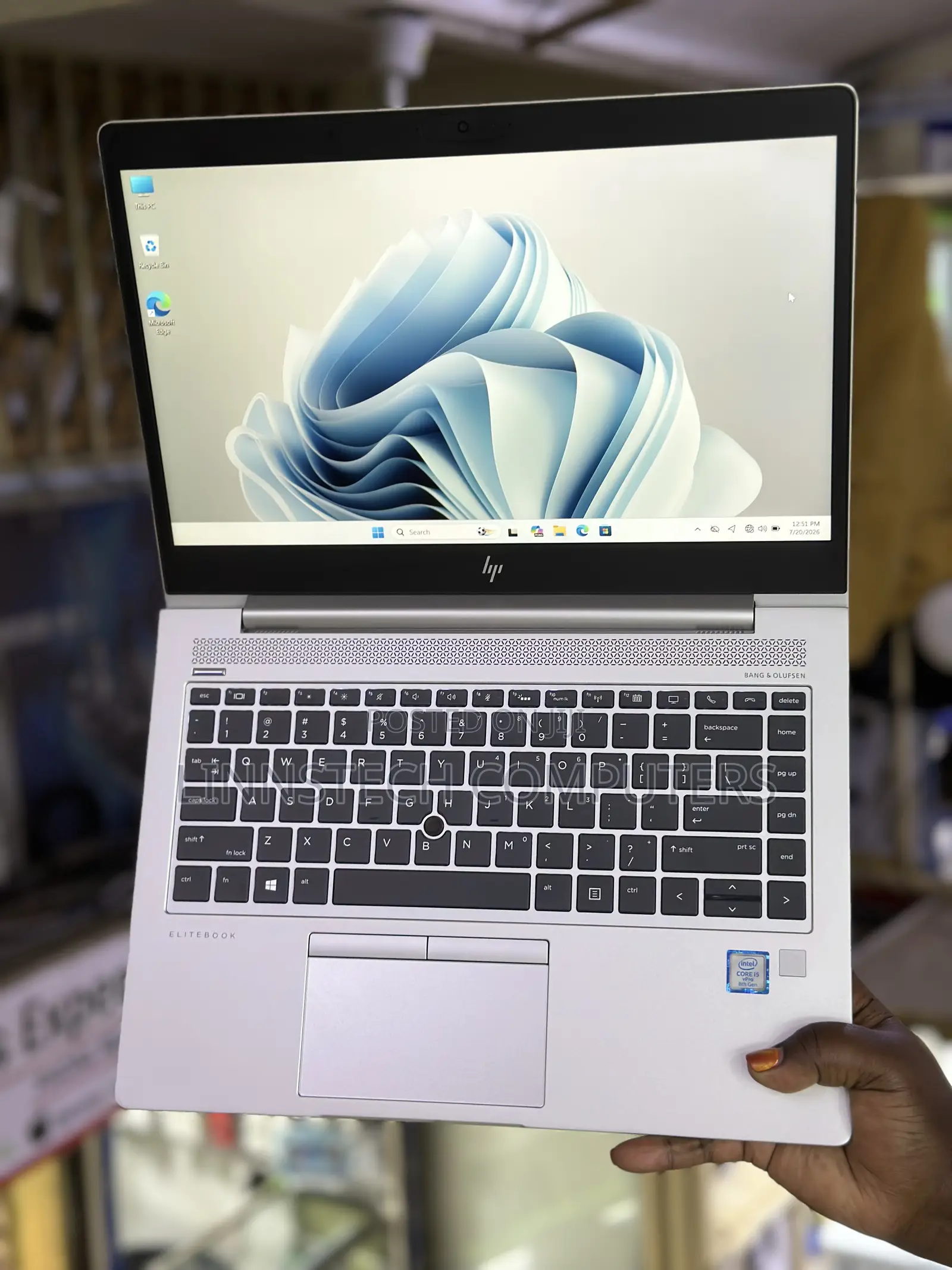Laptop HP EliteBook 840 G5 8GB Intel Core i7 SSD 256GB