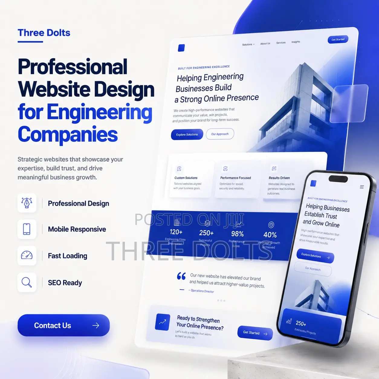 Professional Website Design for Engineering Companies