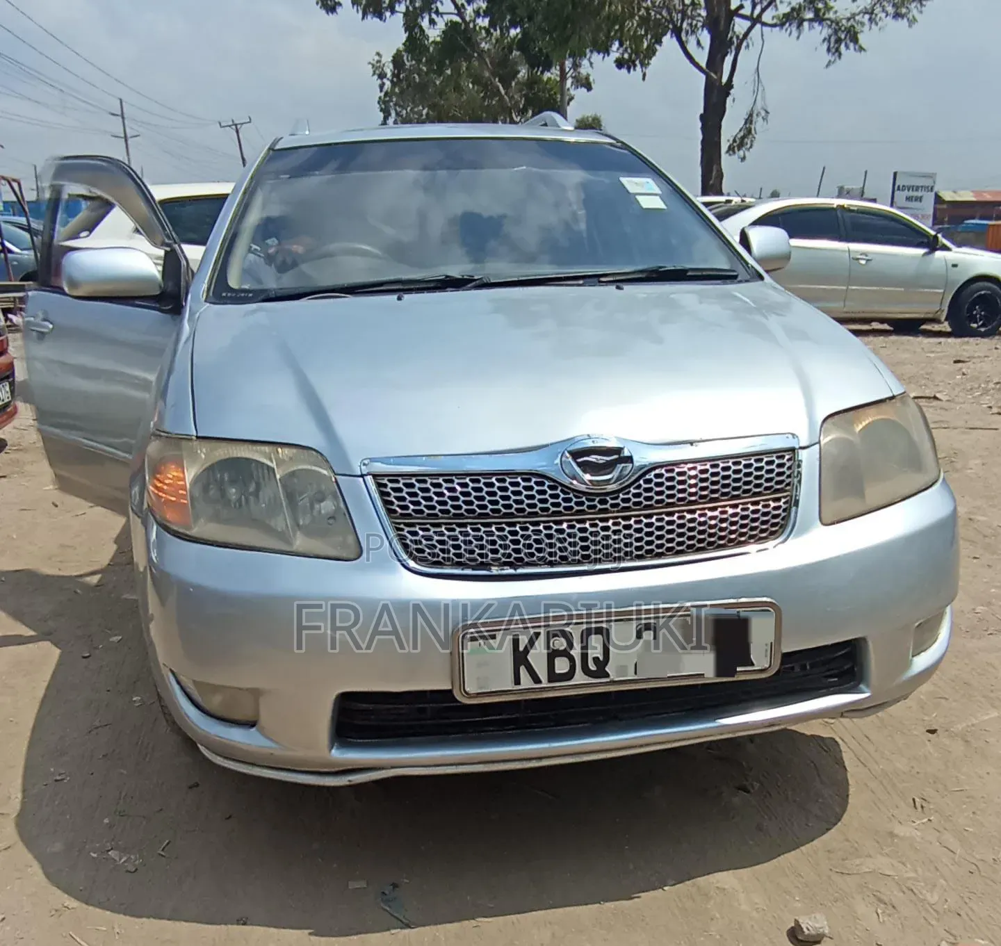 Toyota Corolla Fielder 2006 Silver