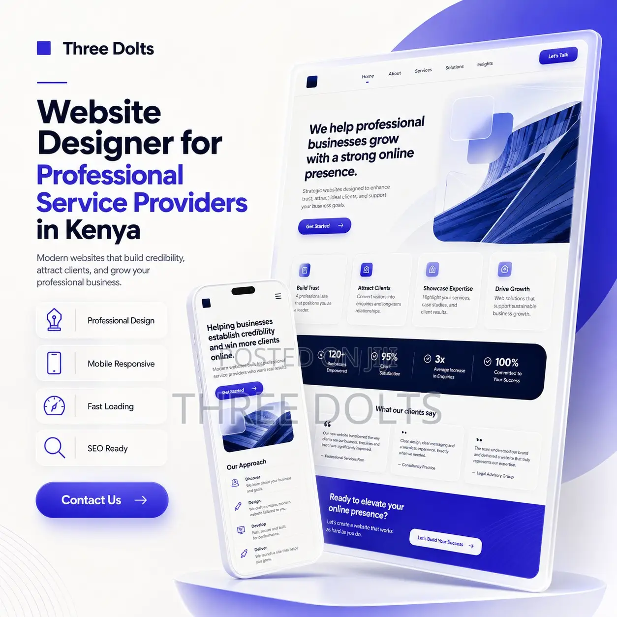Website Designer for Professional Service Providers in Kenya
