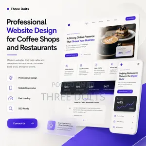 Professional Website Design for Coffee Shops and Restaurants