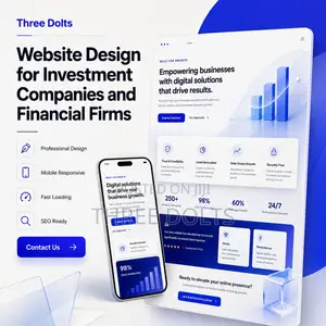 Website Design for Investment Companies and Financial Firms