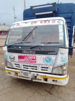 ISUZU 4.3 NPR KBV White and Blue
