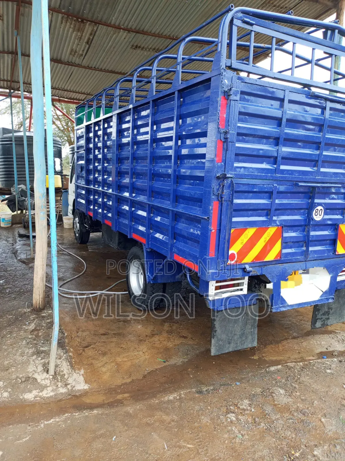 ISUZU 4.3 NPR KBV White and Blue