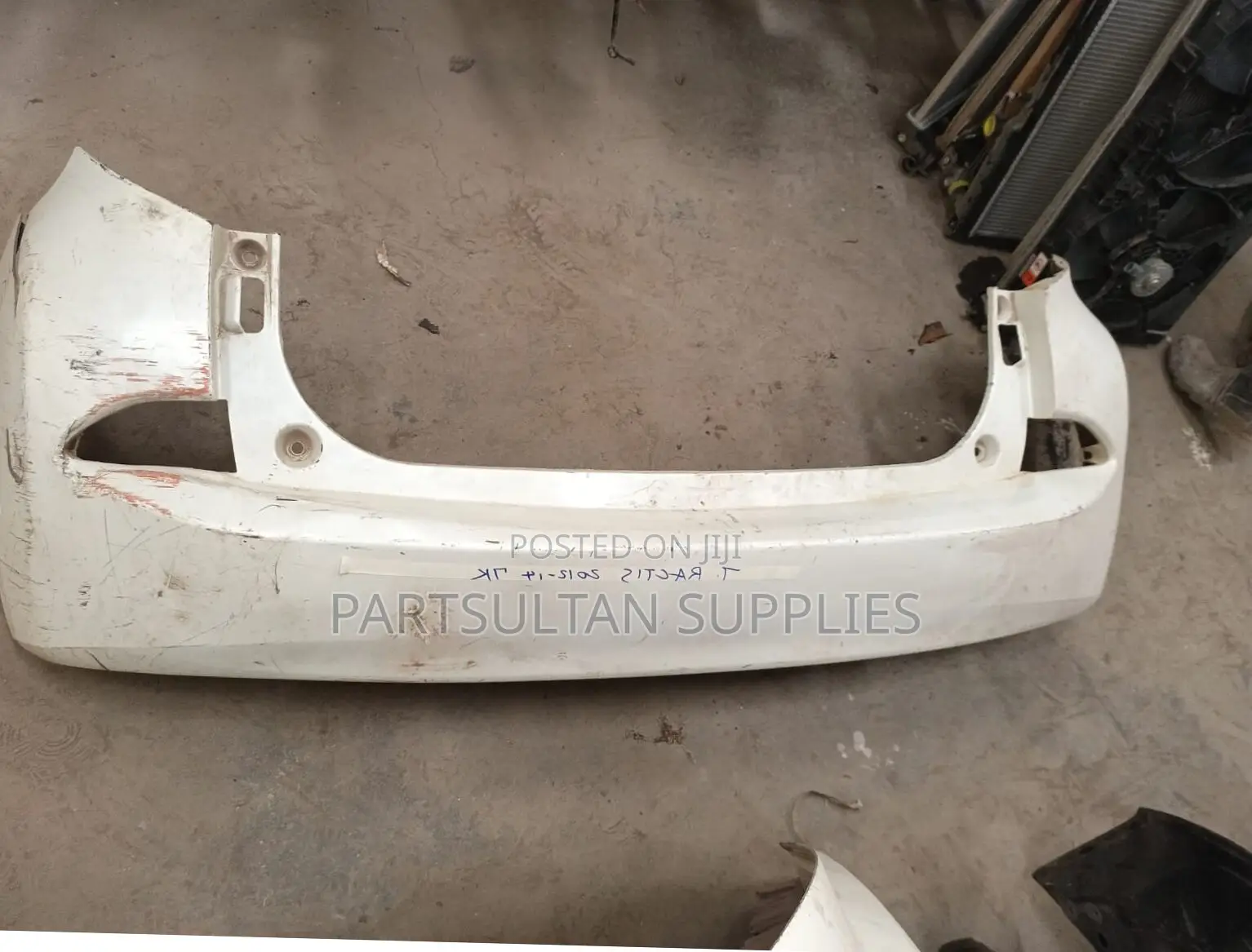 Rear Bumper Toyota Ractis 2012 - 2014