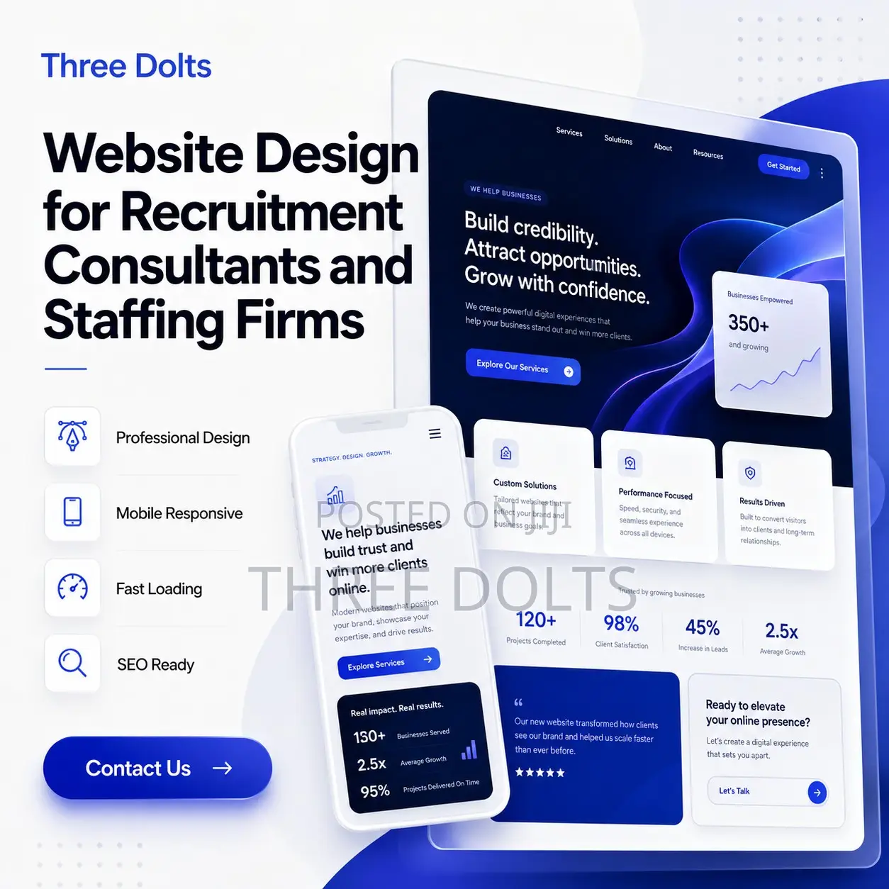 Website Design for Recruitment Consultants and Staffing Firms