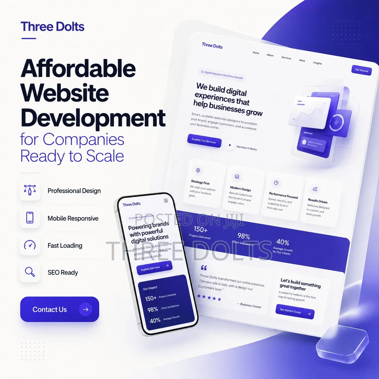 Affordable Website Development for Companies Ready to Scale