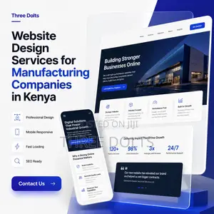 Website Design Services for Manufacturing Companies in Kenya