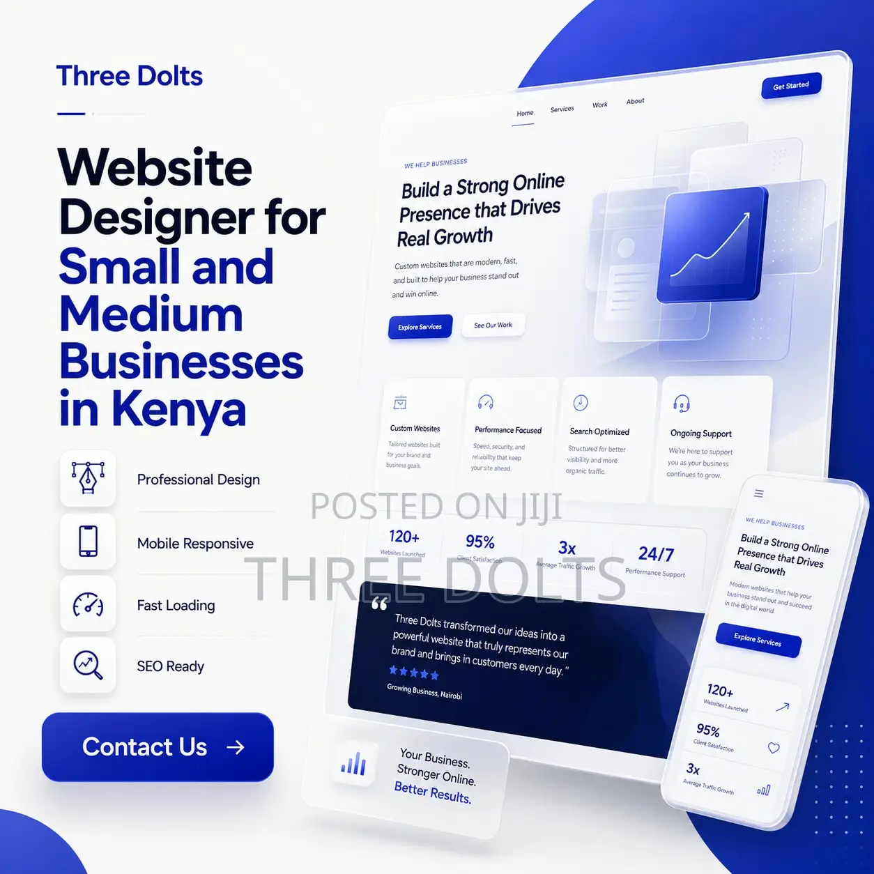 Website Designer for Small and Medium Businesses in Kenya
