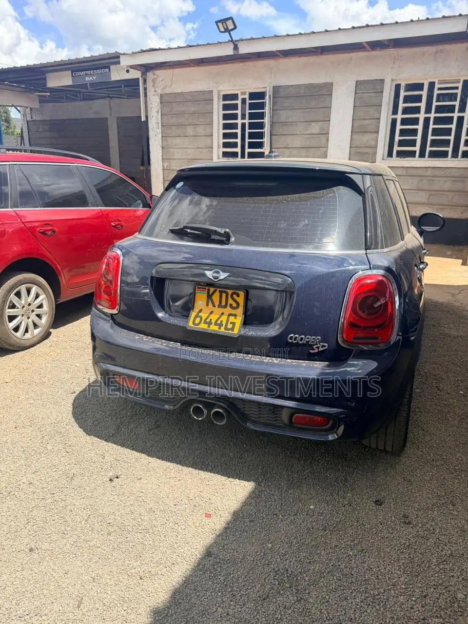 Mini Cooper 2018 Blue