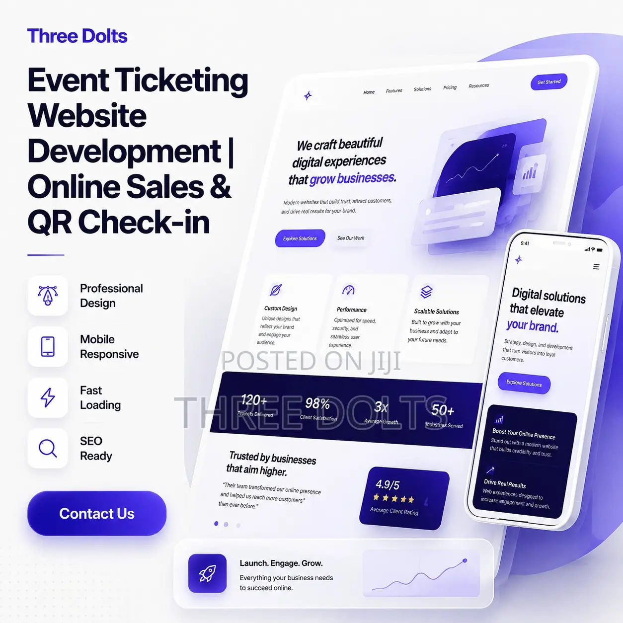 Event Ticketing Website Development | Online Sales QR Check-In