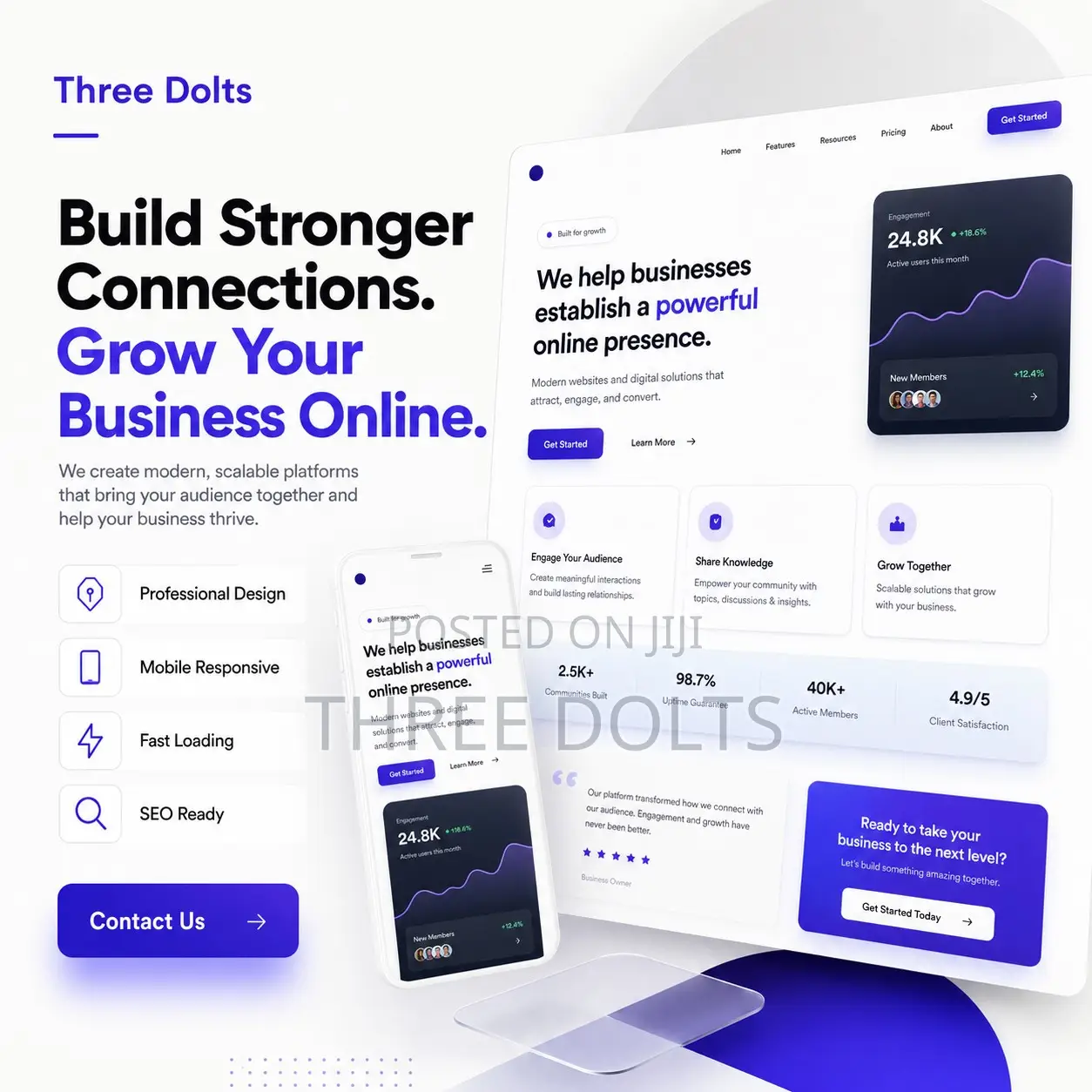 Online Forum Community Website Design | User-Generated Content