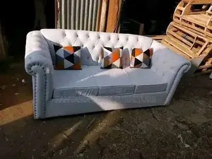 White 3-Seater Sofa