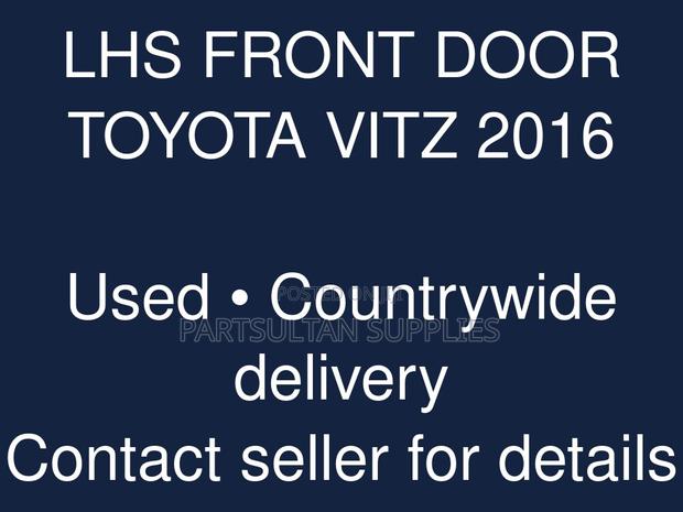 LHS Front Door Toyota Vitz 2016 - thumbnail 2