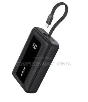Anker 30W 10,000mAh High-Speed Power Bank With Built-in USB-C Cable