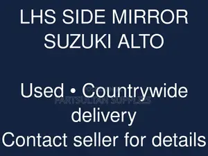 LHS Side Mirror Suzuki Alto