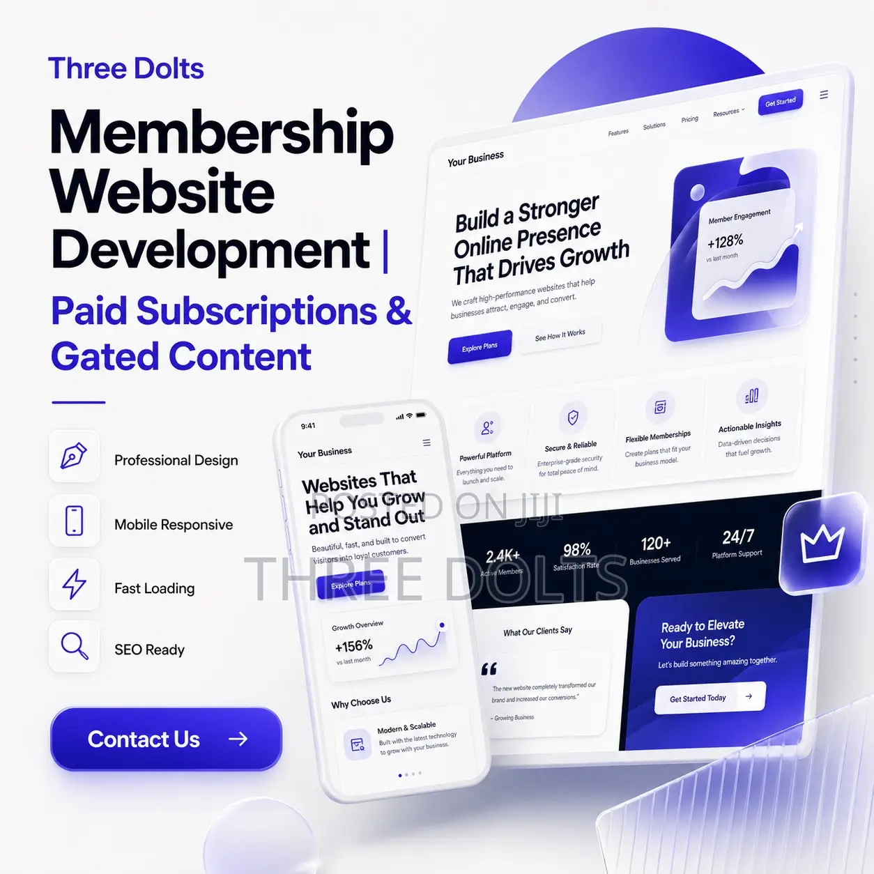 Membership Website Development | Paid Subscriptions Gated Content