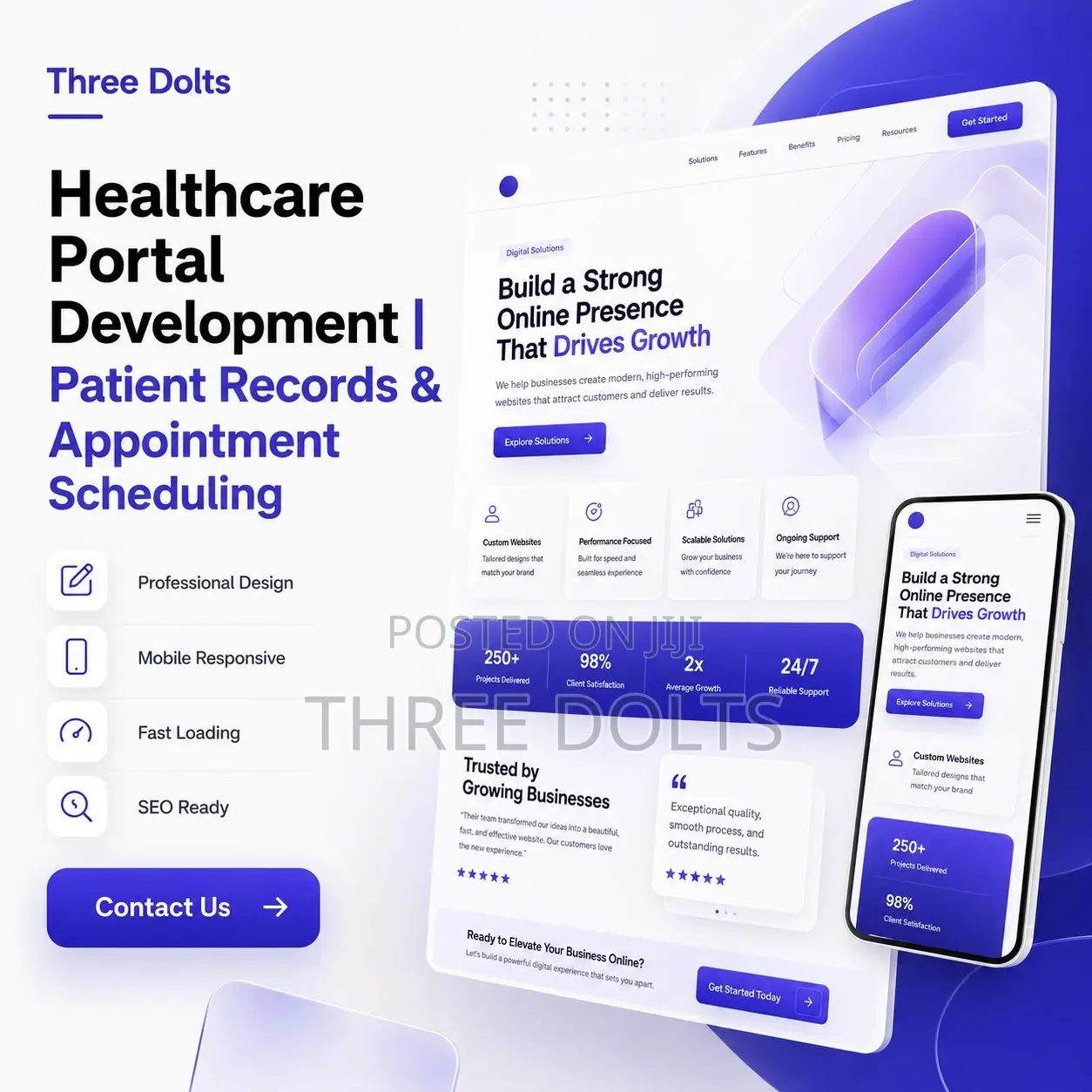 Healthcare Portal Development | Patient Records Appointment Scheduling