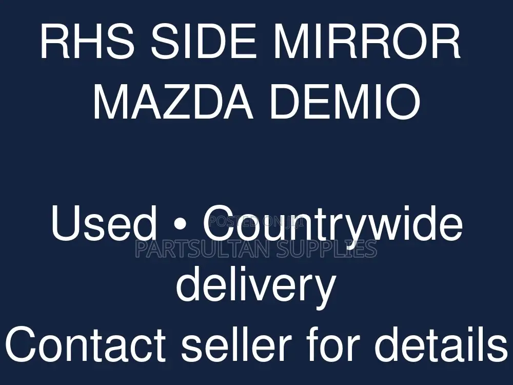 RHS Side Mirror Mazda Demio